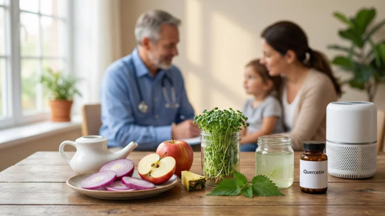 antihistamínicos naturales quercetina