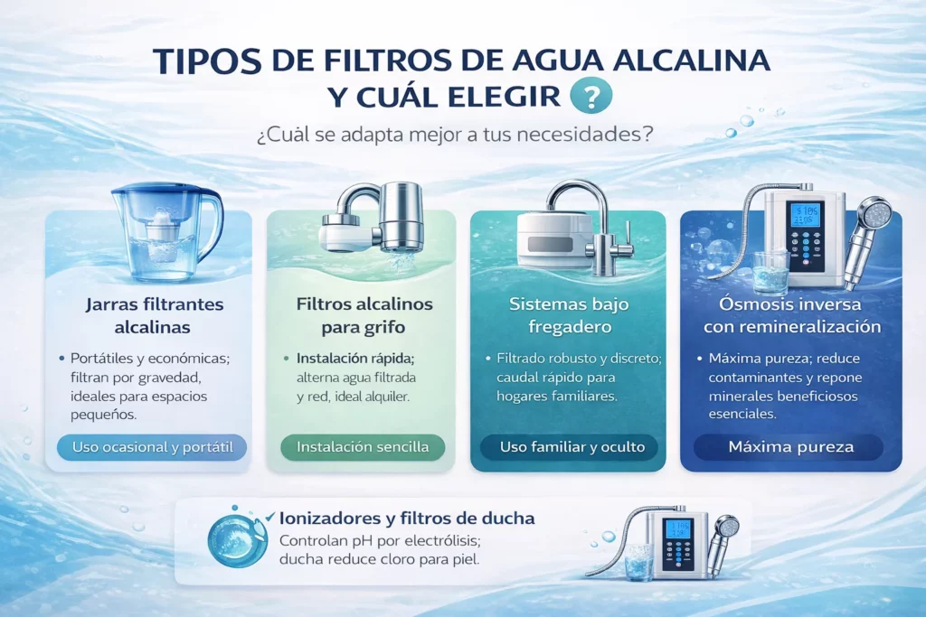 purificador de agua alcalina