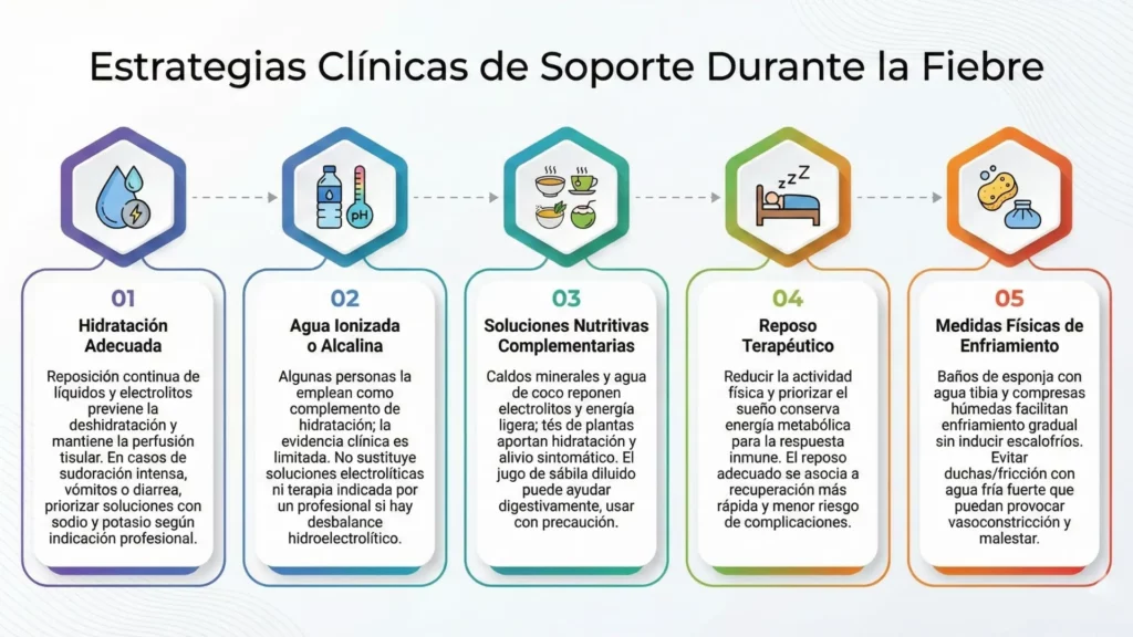 qué hacer con fiebre en casa